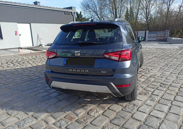 Seat Arona cena 59900 przebieg: 71500, rok produkcji 2019 z Prusice małe 497